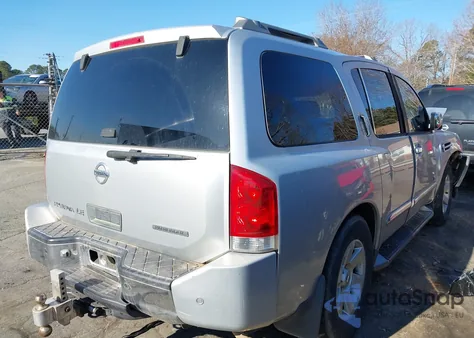2004 Nissan Pathfinder Armada Le from USA, damaged, VIN 5N1AA08A44N724406